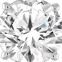 Lab Created 1 ct. t.w. Lab Grown Diamond Earrings in Silver