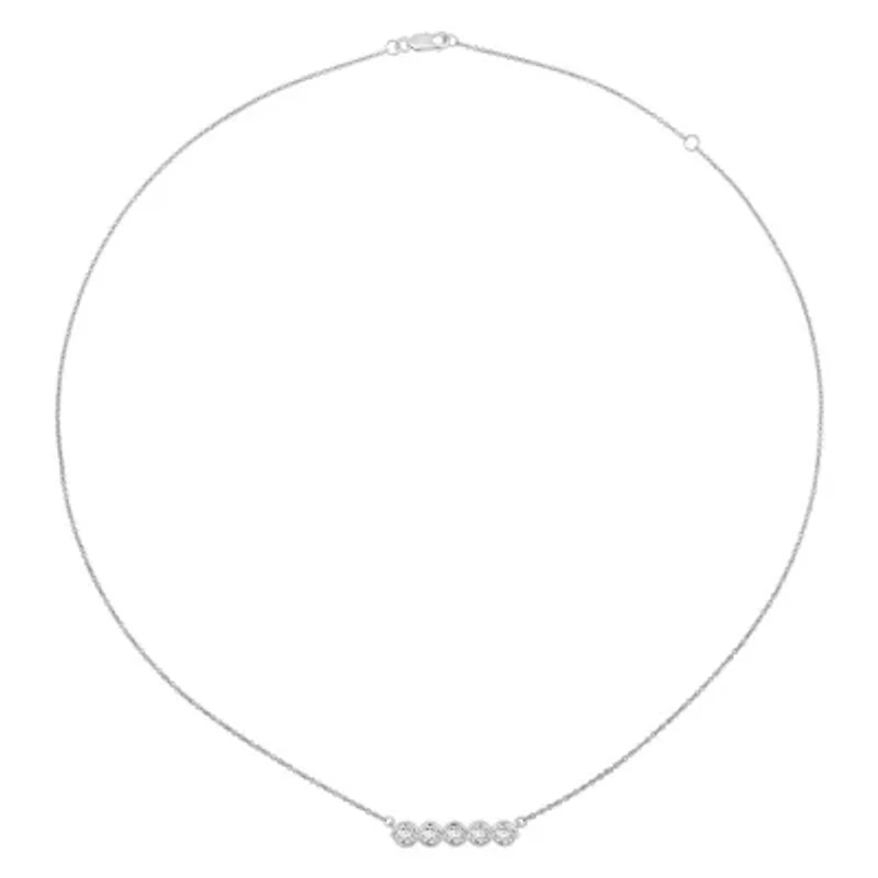 Lab Created 1 1/4 ct. t.w. Lab Grown Diamond Necklace in 14K Gold