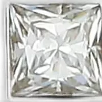 Lab Created Rhodium Plated Sterling Silver Women's Created Moissanite Cross Pendant Necklace