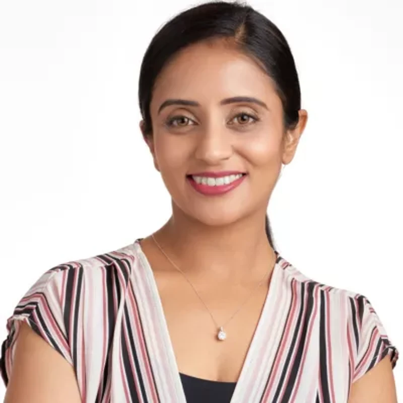 Two-tone Sterling Silver Solitaire Moissanite  Necklace