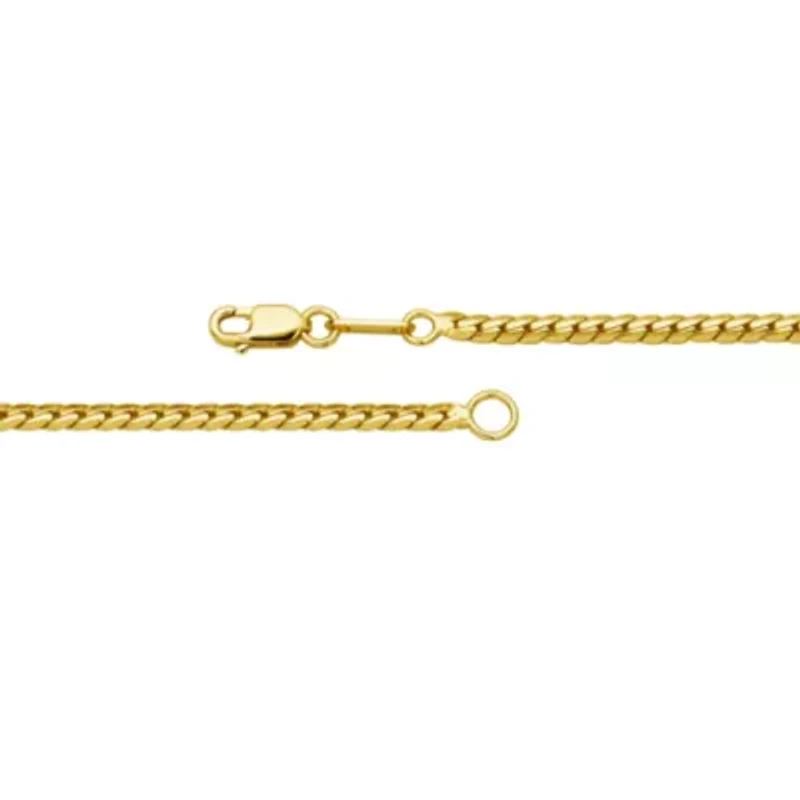 1/10 cttw Diamond V Necklace in 18k Yellow Gold Plated Sterling Silver