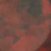 Genuine Garnet And White Topaz Heart Cluster Pendant In 18K Rose Gold Plated Sterling Silver