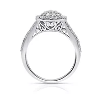 Lab Created 1CTTW Grown Diamond Statement Ring