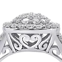 Lab Created 1CTTW Grown Diamond Statement Ring