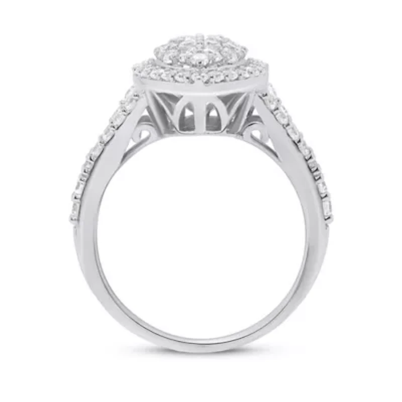 Lab Created 1CTTW Grown Diamond Statement Ring