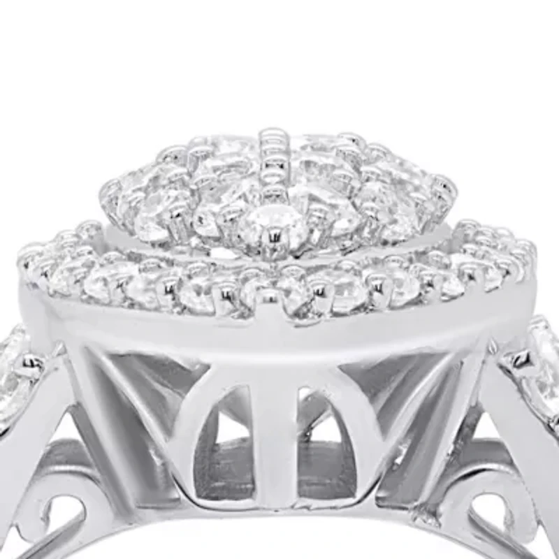 Lab Created 1CTTW Grown Diamond Statement Ring