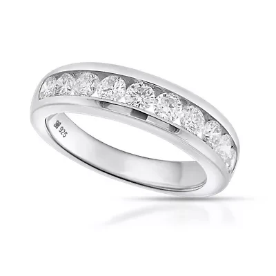 Lab Created 1CTTW Grown Diamond Channel Set Band