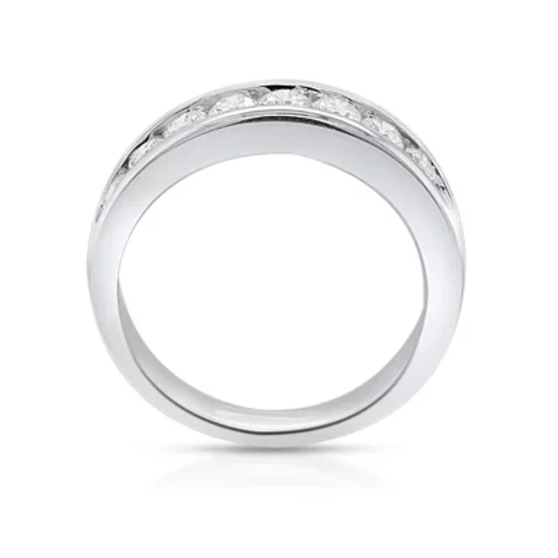 Lab Created 1CTTW Grown Diamond Channel Set Band
