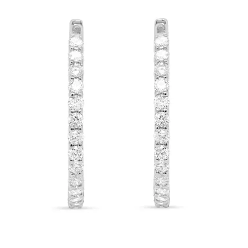 Lab Created 1.00CTTW Grown Diamond Earrings