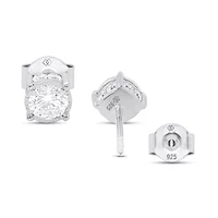 Lab Created 1CTTW Grown Diamond Stud Earrings