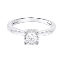 Lab Created 1/2CTTW Grown Diamond Solitaire Ring