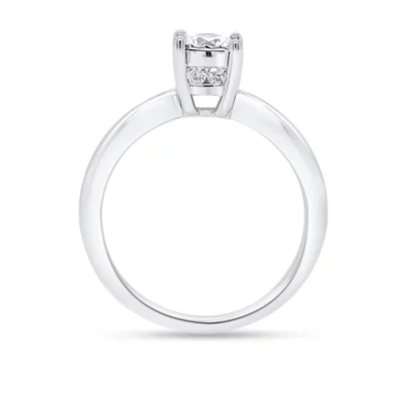 Lab Created 1/2CTTW Grown Diamond Solitaire Ring