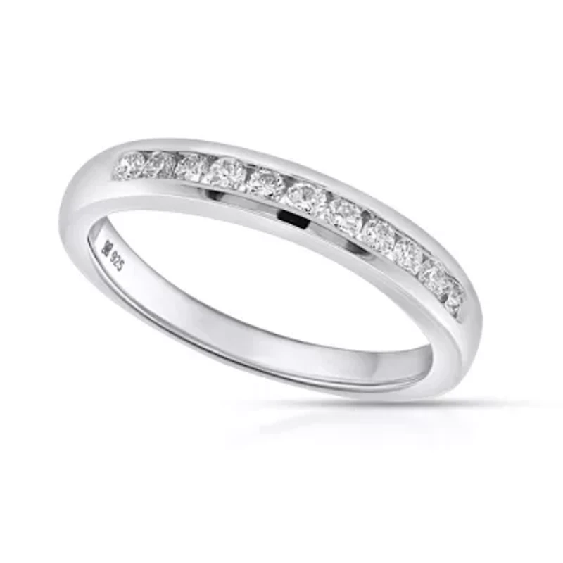Lab Created 1/2CTTW Grown Diamond Channel Set Band