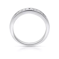 Lab Created 1/2CTTW Grown Diamond Channel Set Band
