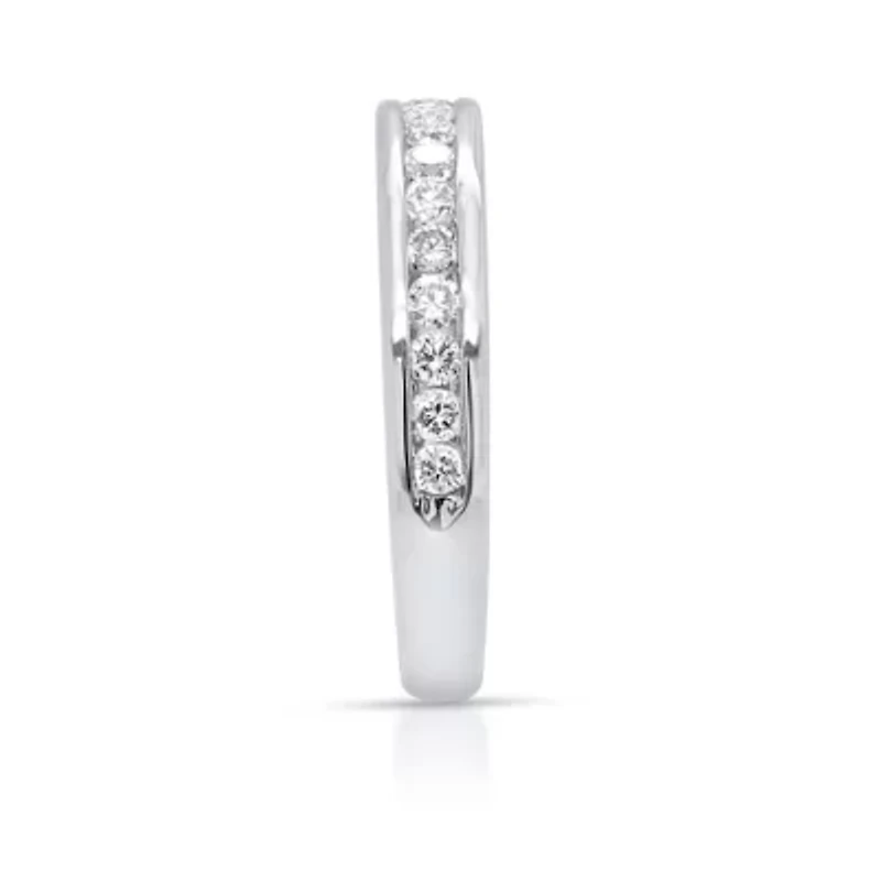 Lab Created 1/2CTTW Grown Diamond Channel Set Band