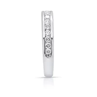 Lab Created 1/2CTTW Grown Diamond Channel Set Band