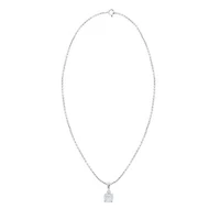 Lab Created 1/2CTTW Grown Diamond Solitiare Pendant