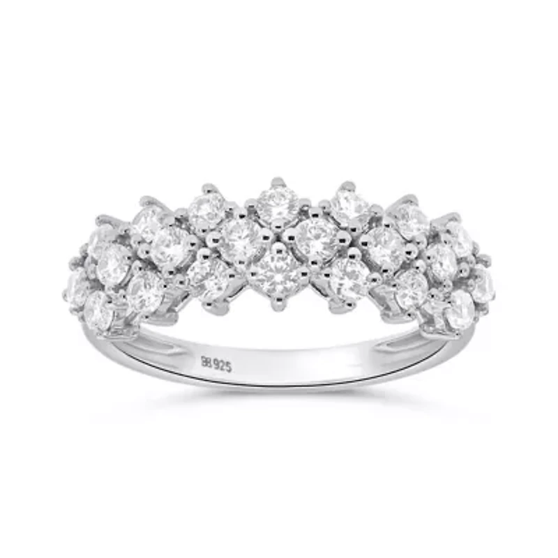 LAB Created 1 CTTW GROWN DIAMOND RING STERLING SILVER