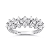 LAB Created 1 CTTW GROWN DIAMOND RING STERLING SILVER