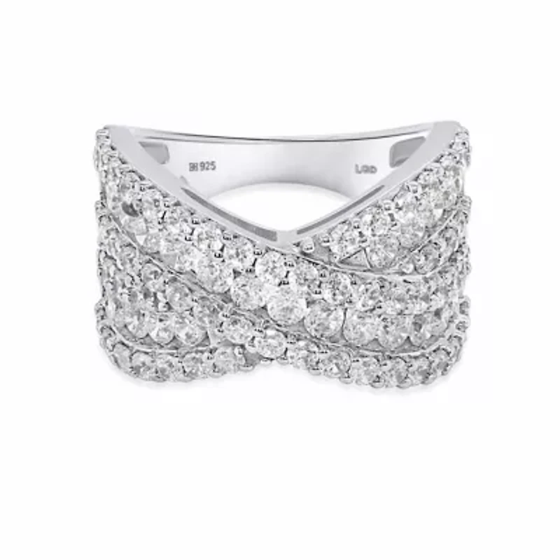 Lab Created Sterling Silver Ctw Lgd Ring