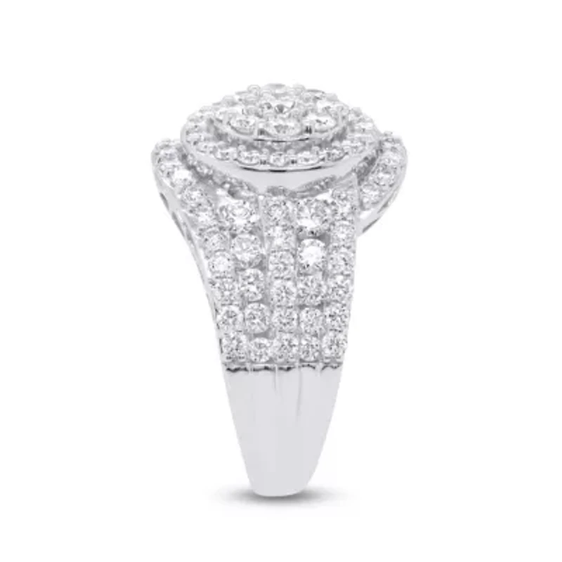 Lab Created Sterling Silver 2.00 Ctw Lgd Ring