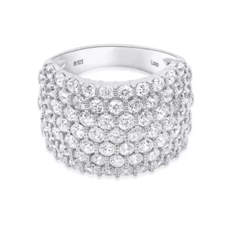 Lab Created Sterling Silver Ctw Lgd Ring