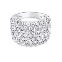 Lab Created Sterling Silver Ctw Lgd Ring