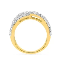 Lab Created Gold Over Silver Ctw Lgd Ring