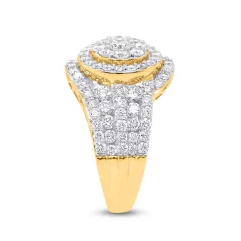 Lab Created Gold Over Silver 2.00 Ctw Lgd Ring