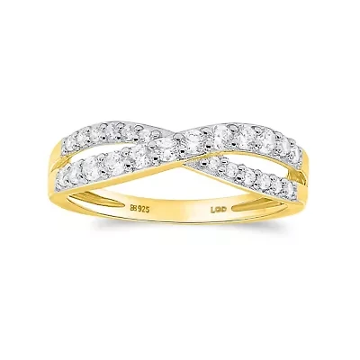 Lab Created Gold Over Silver 0.50 Ctw Lgd Ring