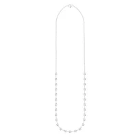 Lab Created Sterling Silver 2.00 Ctw Lgd Necklace