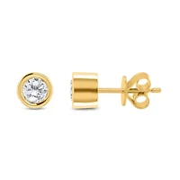 Lab Created 1/2CTTW Lab Grown Diamond Earrings