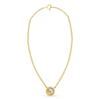 Lab Created 1/2CTTW Lab Grown Diamond Pendant