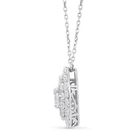 Lab Created 2 CTW LAB GROWN DIAMOND PENDANT IN STERLING SILVER