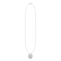 Lab Created 2 CTW LAB GROWN DIAMOND PENDANT IN STERLING SILVER