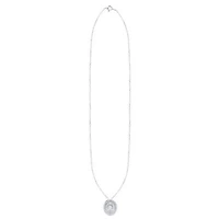 Lab Created 2 CTW LAB GROWN DIAMOND PENDANT IN STERLING SILVER