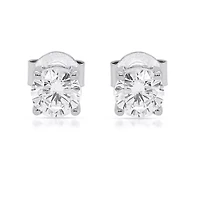 Lab Created 1CTTW Grown Diamond Set of Necklace and Earrings
