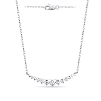 Lab Created 1CTTW Grown Diamond Set of Necklace and Earrings