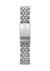 Datejust Jubilee Silver Diamond Dial 18K Fluted Bezel Watch - FINAL SALE