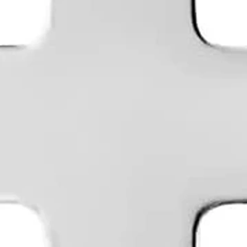 14K Gold Cross Stud Earrings