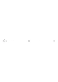 10K Gold Rope Chain Extender - 2+2 Inch