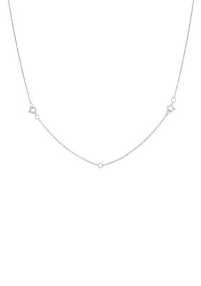 10K Gold Rope Chain Extender - 2+2 Inch