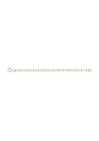 14K Gold Cable Chain Extender - 3 Inch Adjustable
