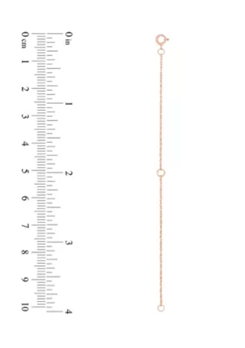 14K Gold Rope Chain Extender