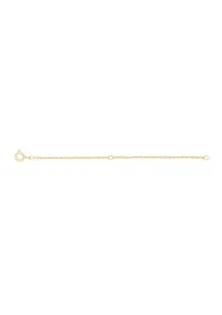 Sterling Silver Rope Chain Extender - 2+2 Inch