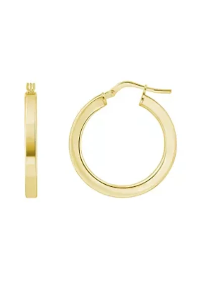 Sterling Silver Hoop Earrings