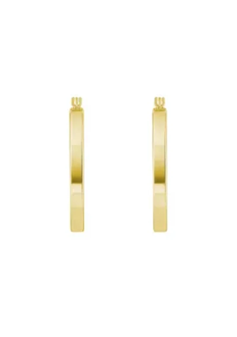 Sterling Silver Hoop Earrings