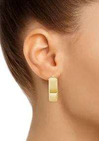 Sterling Silver Hoop Earrings
