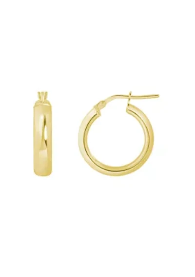 Sterling Silver Hoop Earrings