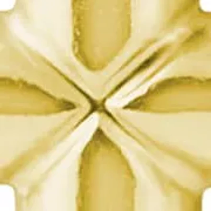 10K Yellow Gold Cross Pendant Necklace